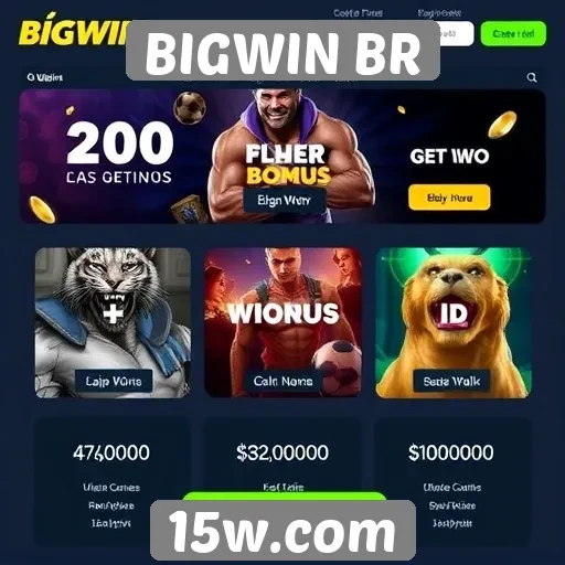 Promoções e bônus atraentes no BIGWIN BR